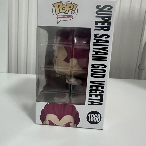 Dragonball Super Saiyan God Vegeta Funko Pop new, authentic