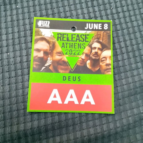 Deus Release Athens 2022 collectible card used
