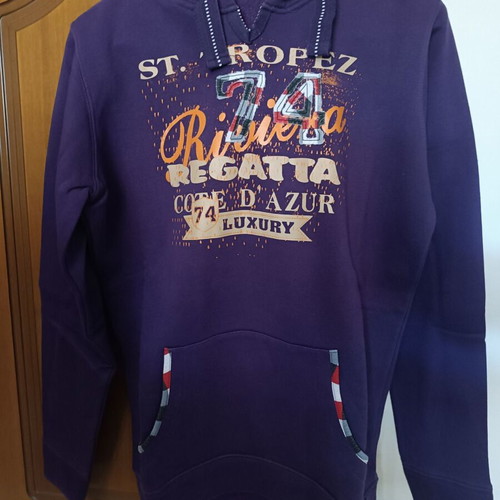 Admiral hoodie sweatshirt size Medium like new, purple