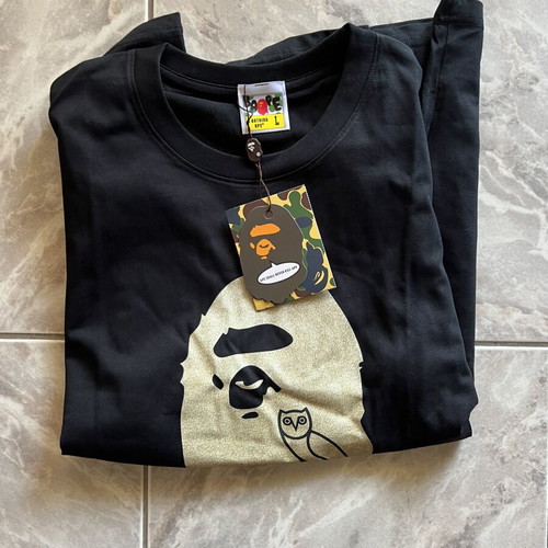 Bape Black T-shirt Size L New