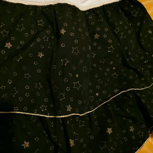 Orchestra dress for girl 7-8 years like new, black and gold