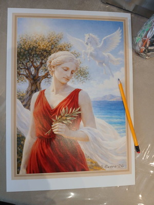 Poster "Ellas" new, A3 print on 300g cardboard