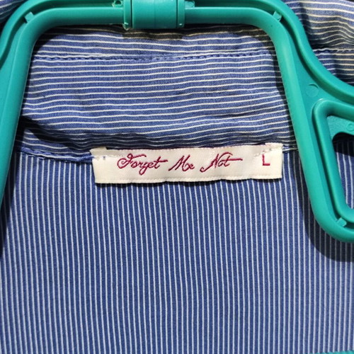 Women's Forget Me Not Blue Bodysuit Large like new