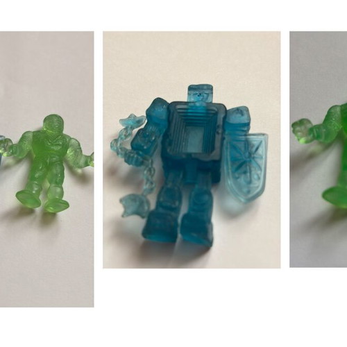 Alien figures collectible pack of 2 from 1980s Lucky Cup ice cream