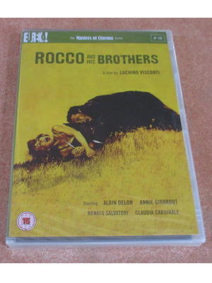 Rocco and His Brothers DVD καινούργιο, Masters of Cinema, region 2