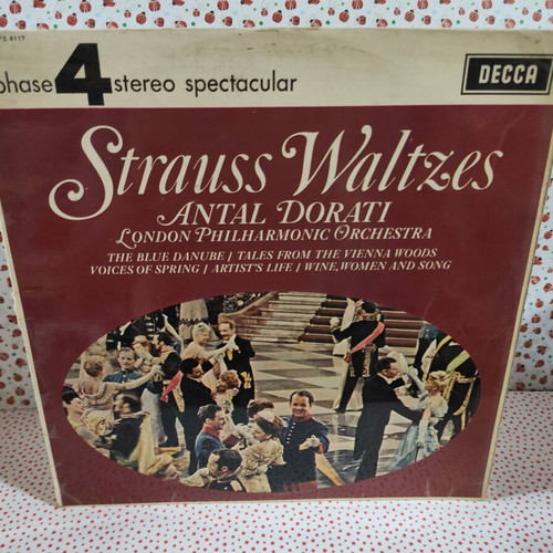 Antal Dorati London Philharmonic Orchestra Strauss Waltzes vinyl record used, classical