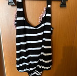 Bodysuit small with open back used, black
