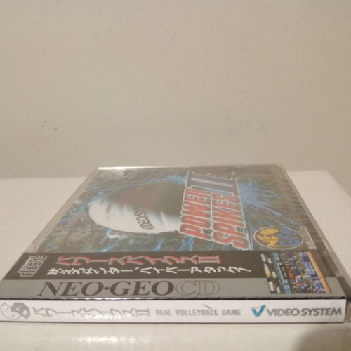 Neo-Geo CD Power Spikes II 2 1994 new Japanese edition