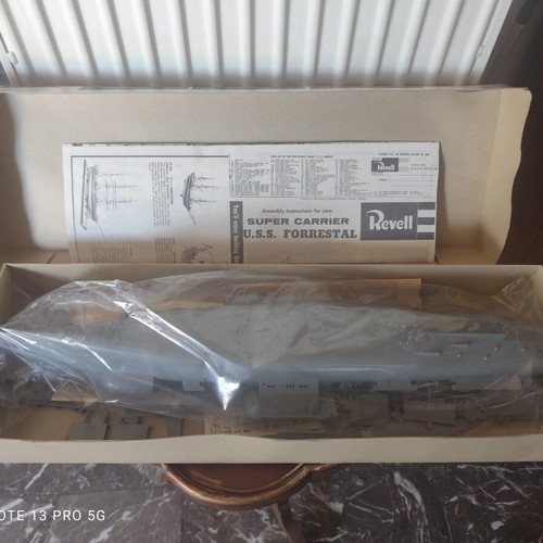 Revell Super Carrier USS Forrestal plastic model