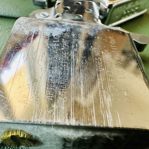 Zippo Karelia lighter 1994, like new, advertising