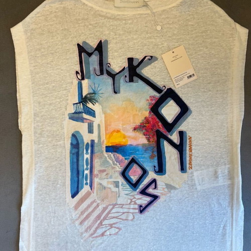 Zimmerman summer t-shirt new, white