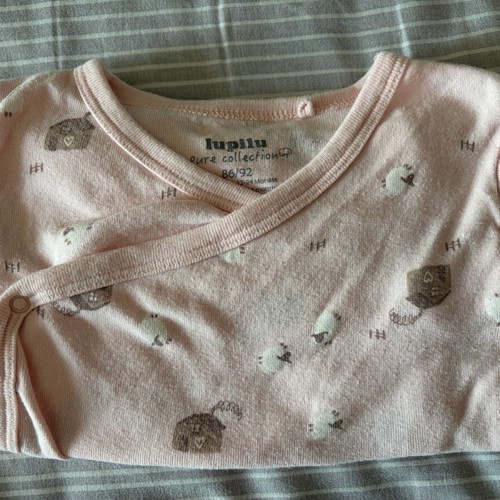 Lupillu baby bodysuits like new, pack of 3, 86/92cm