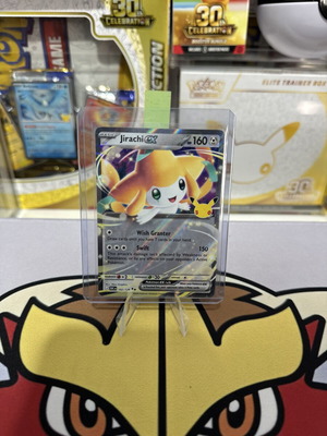 Pokémon Jirachi ex 30th Celebrations 102/128 Double Rare Holo κάρτα, Mint/nm condition
