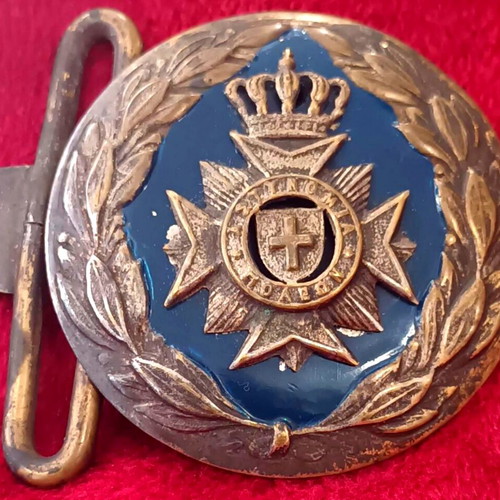 Buckle of Royal City Police used, 1920s