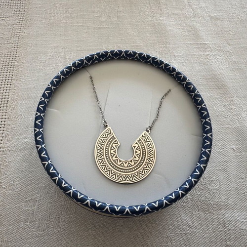 Boho Silver 925 Pendant Vogue new with Chain