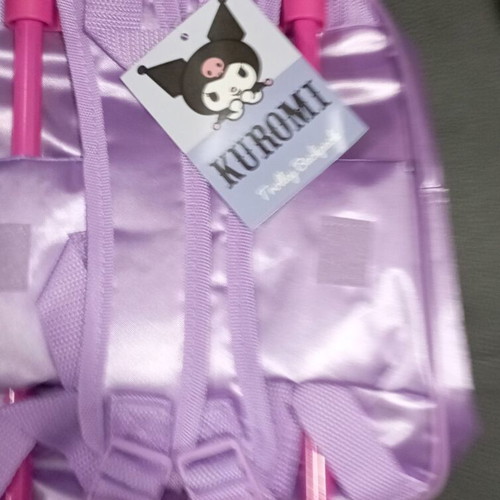 Kuromi Toddler Trolley Bag 29cm new