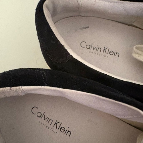 Calvin Klein men's sneakers used, black, size 43