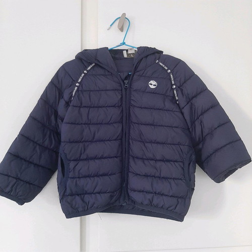 Timberland kids jacket used, blue, size 2 years (86 cm)