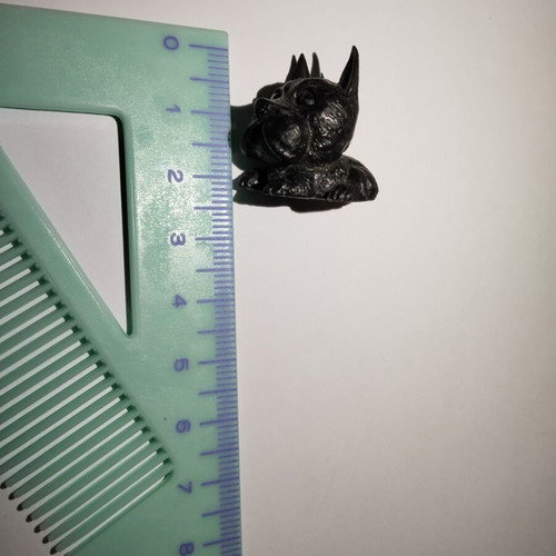 Dogbird Retribird Dogz Scottish Terrier figures set used, 3 pcs