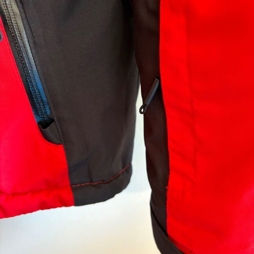 Crivit Women's Waterproof Jacket Medium 40/42 Like New, Red and Black