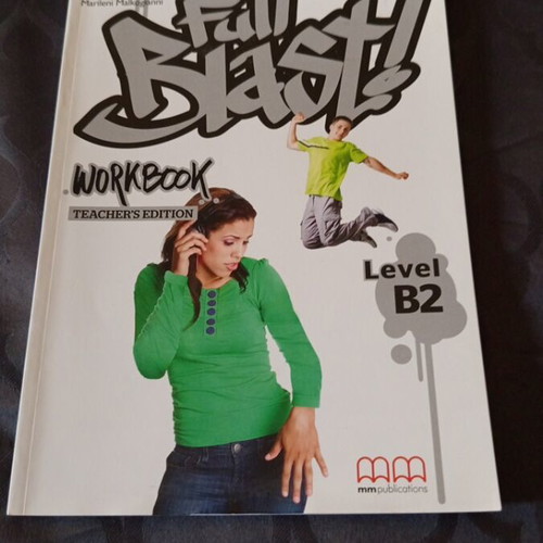 Full Blast Workbook Teacher's Edition Level B2 like new