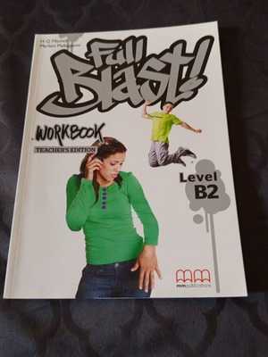 Full Blast Workbook Teacher's Edition Level B2 like new