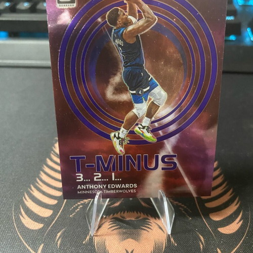 Antony Edwards T minus purple card new