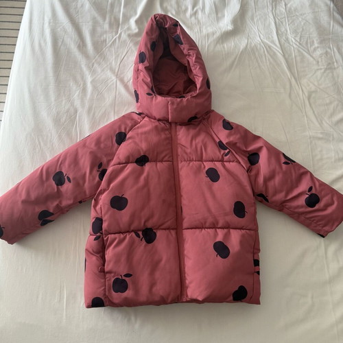 Zara jacket for girl 4-5 years with fleece lining like new