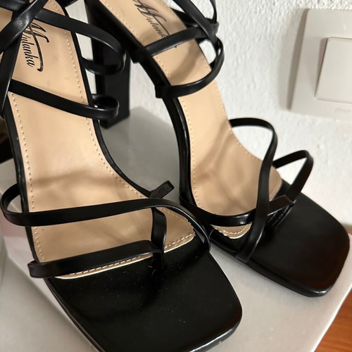 Women's sandals new black size 38