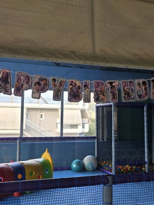 K pop demons Huntrix happy birthday garland like new