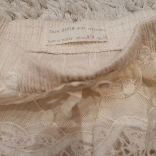Zara skirt size 104 like new, beige