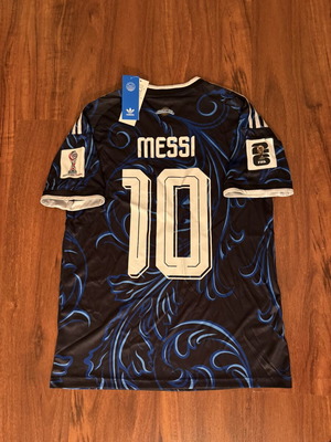 Adidas Argentina Messi Jersey size S, brand new, black and blue