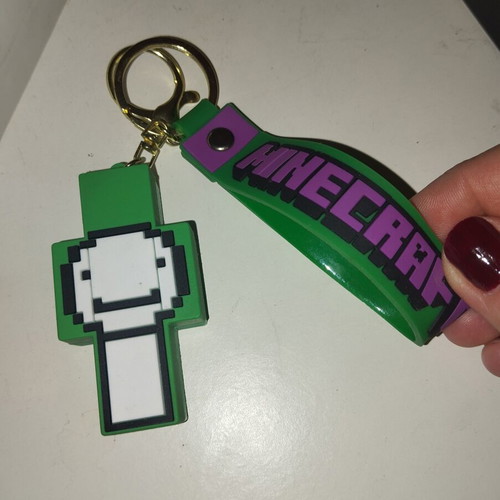 Minecraft keychain