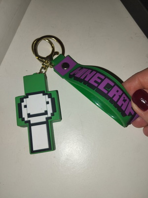 Minecraft keychain