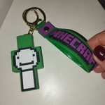 Minecraft keychain
