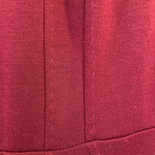 F&F Office Wear Pencil Dress used, size UK 20 EU 48, claret, cap sleeve