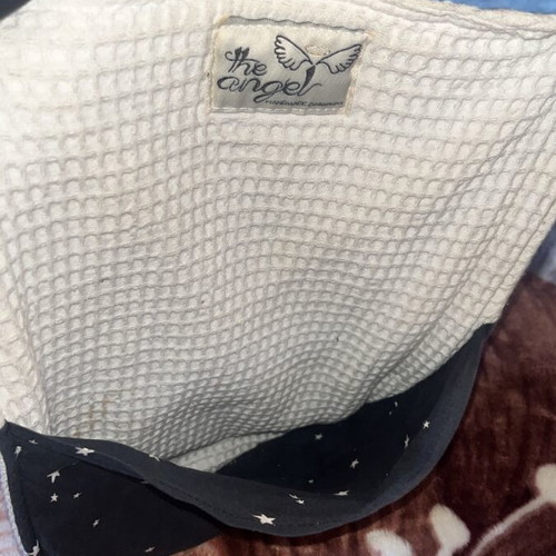The Angel fabric organizer for baby crib or changing table like new
