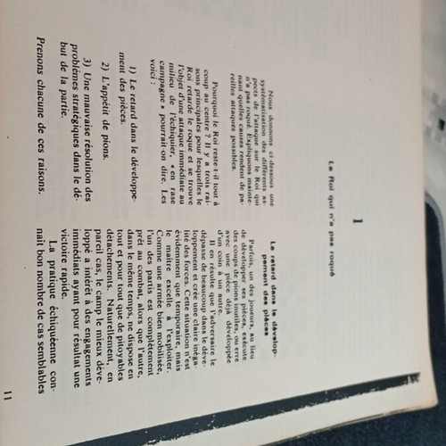 Methods of Attack Against King Alexander Kotov chess book used, French