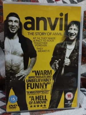 Anvil The Story of Anvil DVD like new, documentary