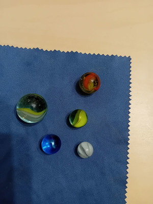 Βόλοι παλιοί vintage, σετ 5 συλλεκτικοί