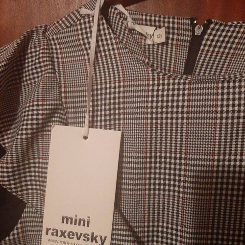 Miss Raxevsky jumpsuit new for 12-year-old girl black and white