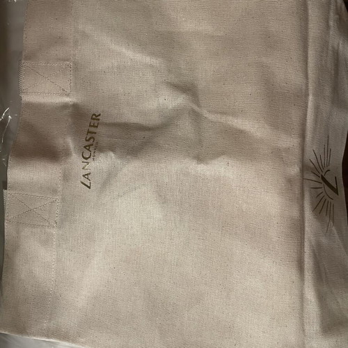 Beach bag Lancaster shoulder beige new