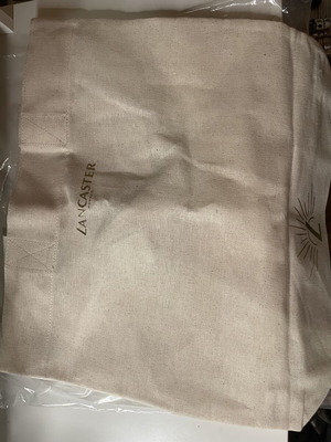 Beach bag Lancaster shoulder beige new