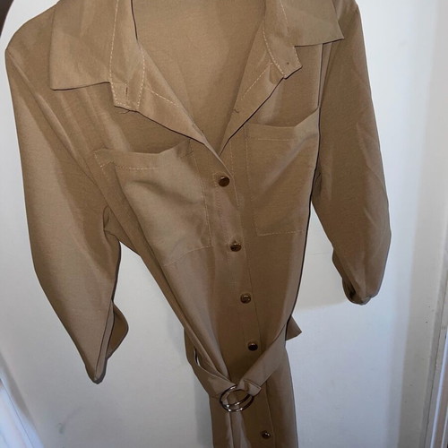 Dress new beige one size