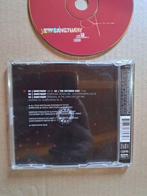 Psyche-Sanctuary CD Maxi-Single like new, electronic