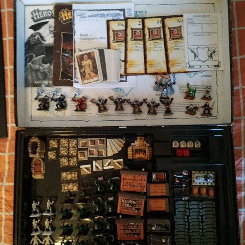 Hero Quest board game MB Games elgreco 1989 Citabel Miniatures