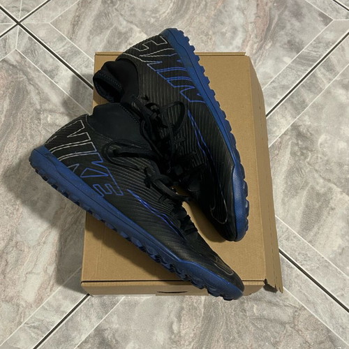 Nike Superfly 9 football shoes like new, size 46, black