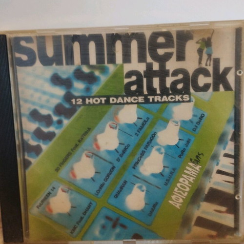 Summer Attack 12 Hot Dance Tracks CD like new, electronic