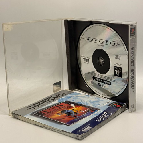 Soviet Strike PlayStation (PS1) used game, action adventure
