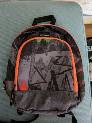 Quiksilver Backpack Like New Black